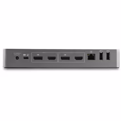 StarTech.com Universal Laptop Docking Station, Hybrid USB-C & USB-A Dock, Dual 4K DP & HDMI, 100W PD, Mac / Windows / Chrome OS, 4x USB 5Gbps Hub, GbE - Additional view 5