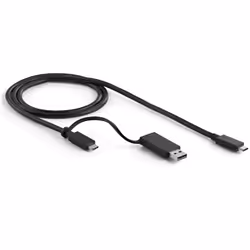 StarTech.com Universal Laptop Docking Station, Hybrid USB-C & USB-A Dock, Dual 4K DP & HDMI, 100W PD, Mac / Windows / Chrome OS, 4x USB 5Gbps Hub, GbE - Additional view 7
