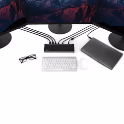 StarTech.com 4K USB-C Dock, Triple UHD 4K Monitor Docking Station, Mac & Windows, USB C to HDMI & DisplayPort, 100W Power Delivery, 5x USB 5Gbps Hub - TAA - Additional view 6