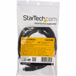 StarTech.com USB-C to USB-C Cable w/ 5A PD - M/M - 3 m (10 ft.) - USB 2.0 - USB-IF Certified - Additional view 5