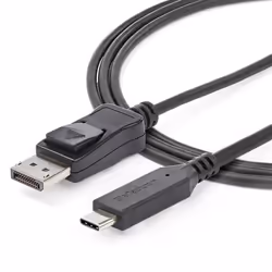 StarTech.com 6ft/1.8m USB C to DisplayPort 1.4 Cable - 4K/5K/8K USB Type-C to DP 1.4 Alt Mode Video Adapter Converter - HBR3/HDR/DSC - 8K 60Hz DP Monitor Cable for USB-C/Thunderbolt 3 - Additional view 4