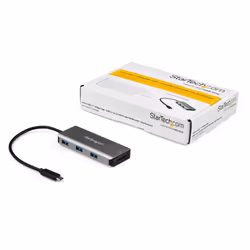 StarTech.com 3 Port 10Gbps USB C Hub with SD Card Reader - 3x USB-A & 1x SD Slot - Portable USB 3.1/3.2 Gen 2 Type C Adapter Hub - Laptop Hub - USB Bus Powered - Thunderbolt 3 Compatible~3 Port 10Gbps USB C Hub with SD Card Reader - 3x USB-A & 1x SD Slot - Portable USB 3.2 Gen 2 Type C Adapter Hub - Laptop Hub - USB Bus Powered - Thunderbolt 3 Compatible - Additional view 5