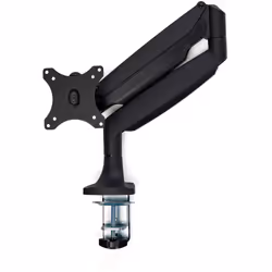 StarTech.com Desk Mount Monitor Arm - Heavy Duty Ergonomic VESA Monitor Arm - Single 9kg Display - Full Motion, Height Adjustable, Articulating - Aluminum - C-Clamp/Grommet- Black - Additional view 7