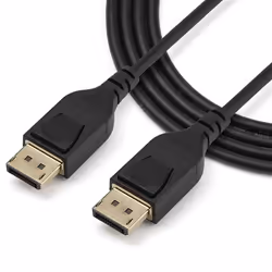 StarTech.com 2 m VESA Certified DisplayPort 1.4 Cable - 8K 60Hz HBR3 HDR - 6 ft Super UHD DisplayPort to DisplayPort Monitor Cord - Ultra HD 4K 120Hz DP 1.4 Slim Video Cable M/M DP Connector - Additional view 4