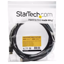 StarTech.com 5 m VESA Certified DisplayPort 1.4 Cable - 8K 60Hz HBR3 HDR - 16 ft Super UHD DisplayPort to DisplayPort Monitor Cord - Ultra HD 4K 120Hz DP 1.4 Slim Video Cable M/M DP Connector - Additional view 4