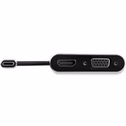 StarTech.com USB-C to VGA and HDMI Adapter - 2-in-1 - 4K 30Hz - Space Grey - Additional view 4