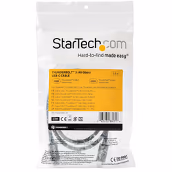StarTech.com 0.8 m (2.7 ft.) Thunderbolt 3 to Thunderbolt 3 Cable - 40Gbps - Additional view 4