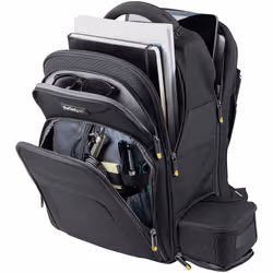 StarTech.com 17.3" Laptop Backpack with Removable Accessory Organizer Case - Professional IT Tech Backpack for Work/Travel/Commute - Ergonomic Computer Bag - Durable Ballistic Nylon - Notebook/Tablet Pockets - Additional view 4