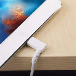 StarTech.com 6ft (2m) Durable USB A to Lightning Cable - White 90° Right Angled Heavy Duty Rugged Aramid Fiber USB Type A to Lightning Charging/Sync Cord - Apple MFi Certified - iPhone - Additional view 4