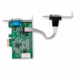 StarTech.com 2-port PCI Express RS232 Serial Adapter Card - PCIe RS232 Serial Host Controller Card - PCIe to Serial DB9 - 16950 UART - Low Profile Expansion Card - Windows & Linux - Additional view 5