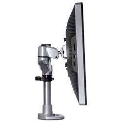 StarTech.com Desk Mount Monitor Arm - VESA or Apple iMac/Thunderbolt or Ultrawide Display up to 14kg - Articulating Height Adjustable Single Desktop Monitor Pole Mount - Clamp/Grommet - Additional view 4