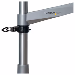 StarTech.com Desk Mount Monitor Arm - VESA or Apple iMac/Thunderbolt or Ultrawide Display up to 14kg - Articulating Height Adjustable Single Desktop Monitor Pole Mount - Clamp/Grommet - Additional view 6