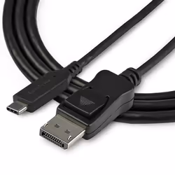StarTech.com 3.3ft/1m USB C to DisplayPort 1.4 Cable - 8K/5K/4K USB Type-C to DP 1.4 Alt Mode Video Adapter Converter - HBR3/HDR/DSC - 8K 60Hz DP Monitor Cable - USB-C/Thunderbolt 3 - Additional view 4