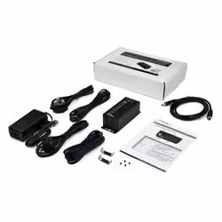 StarTech.com 7-Port USB 3.0 Hub with Power Adapter - Metal Industrial USB-A Hub with ESD & 350W Surge Protection - Din/Wall/Desk Mountable - High Speed USB 3.2 Gen 1 (5Gbps) Hub - Additional view 4