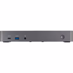 StarTech.com USB-C & USB-A Dock - Hybrid Universal Triple Monitor Laptop Docking Station DisplayPort & HDMI 4K 60Hz - 85W Power Delivery, 6x USB Hub, GbE, Audio - USB 3.1 Gen 2 10Gbps - TAA - Additional view 7