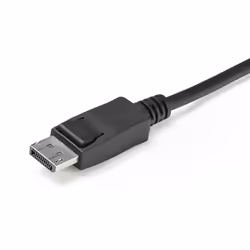 StarTech.com 2 Port DisplayPort KVM Switch - 4K 60Hz - Compact Dual Port UHD DP 1.2 USB Desktop KVM Switch with 4ft Cables & Audio - Bus Powered & Remote Switching - MacBook ThinkPad - Additional view 4