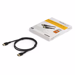 StarTech.com 3ft (1m) Premium Certified HDMI 2.0 Cable with Ethernet - Durable High Speed UHD 4K 60Hz HDR - Rugged M/M HDMI Cord with Aramid Fiber - TPE - Ultra HD Monitors, TVs & Displays - Additional view 6