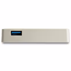 StarTech.com USB C to Gigabit Ethernet Adapter w/USB A Port - White 1Gbps NIC USB 3.0/USB 3.1 Type C Network Adapter - 1GbE USB-C RJ45/LAN TB3 Compatible Windows MacBook Pro Chromebook - Additional view 4