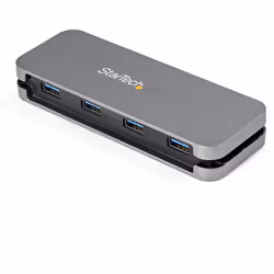 StarTech.com ~4 Port USB C Hub - 4x USB-A - USB 3.0 Type-C Hub - USB 3.2 Gen 1 (5Gbps) - Bus Powered Portable USB-C to USB-A Adapter Laptop Hub - 11.2" (28.5cm) Cable w/ Cable Management - Additional view 4