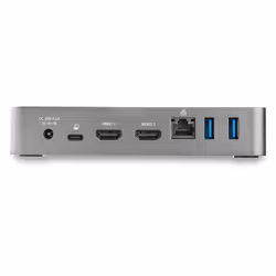 StarTech.com USB-C Dock - Dual Monitor 1080p HDMI Laptop Docking Station - 65W Power Delivery - 1x USB-C, 3x USB-A, Ethernet - Dual Video Display USB 3.1 Gen 1 Type-C Dock - Mac & Windows - Additional view 4