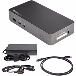StarTech.com USB-C Dock - Dual Monitor 1080p HDMI Laptop Docking Station - 65W Power Delivery - 1x USB-C, 3x USB-A, Ethernet - Dual Video Display USB 3.1 Gen 1 Type-C Dock - Mac & Windows - Additional view 7