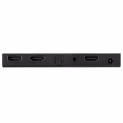 StarTech.com 2-Port HDMI Splitter (1x2) - 4K 60Hz UHD HDMI 2.0 Audio Video Splitter w/ Scaler & Audio Extractor (3.5mm/SPDIF) - Dual HDMI Splitter (1-In 2-Out) - EDID Copy - TV/Projector - Additional view 4