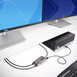StarTech.com 2-Port DisplayPort MST Hub, Dual 4K 60Hz, DP to 2x DisplayPort Monitor Adapter, DP 1.4 Multi-Monitor Video Adapter, 1ft (30cm) Built-in Cable, USB Powered, Windows Only - Additional view 7