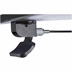StarTech.com Mobile Standing Desk - Portable Sit Stand Ergonomic Height Adjustable Cart on Wheels - Rolling Computer/Laptop Workstation Table with Locking One-Touch Lift for Teacher/Student - Additional view 6