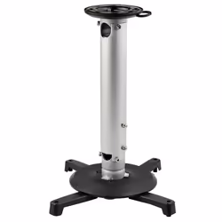 StarTech.com Universal Ceiling Projector Mount - Heavy Duty Height Adjustable/Extendable Pole Mount 5-22.7" from Ceiling - 33lb (15kg) - Tilt/Rotate - Hanging Projector Mount w/ Bracket - Additional view 4
