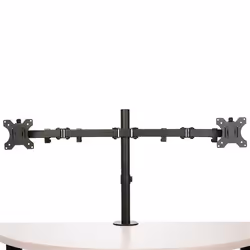 StarTech.com Desk Mount Dual Monitor Arm - Desk Clamp / Grommet VESA Monitor Mount for up to 32 inch Displays - Ergonomic Articulating Monitor Arm - Height Adjustable/Tilt/Swivel/Rotating - Additional view 4