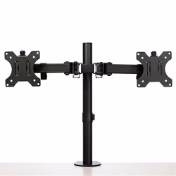 StarTech.com Desk Mount Dual Monitor Arm - Desk Clamp / Grommet VESA Monitor Mount for up to 32 inch Displays - Ergonomic Articulating Monitor Arm - Height Adjustable/Tilt/Swivel/Rotating - Additional view 5