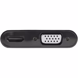StarTech.com DisplayPort to HDMI VGA Adapter - DisplayPort 1.2 HBR2 to HDMI 2.0 (4K 60Hz) or VGA 1080p Converter Dongle - DP to HDMI or VGA Monitor Adapter - Digital Video Display Adapter - Additional view 4