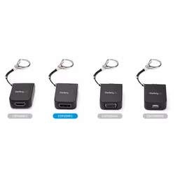 StarTech.com Compact USB C to DisplayPort 1.4 Adapter - 8K 60Hz/4K USB-C to DP Video Converter w/ Keychain Ring - USB Type-C DP Alt Mode (HBR3 HDR DSC) to DP Monitor Dongle - TB3 Compatible - Additional view 5