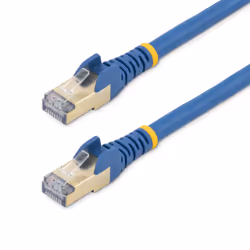 StarTech.com 7.5 m CAT6a Patch Cable - Shielded (STP) - 100% Copper Wire - Snagless Connector - Blue - Additional view 4