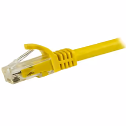 StarTech.com 7.5m CAT6 Ethernet Cable - Yellow CAT 6 Gigabit Ethernet Wire -650MHz 100W PoE RJ45 UTP Network/Patch Cord Snagless w/Strain Relief Fluke Tested/Wiring is UL Certified/TIA - Additional view 2