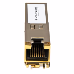 StarTech.com Brocade BRSFP-1GECOPR Compatible SFP Module - 1000BASE-T - SFP to RJ45 Cat6/Cat5e - 1GE Gigabit Ethernet SFP - RJ-45 100m