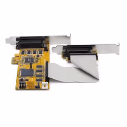 StarTech.com 8-Port PCI Express RS232 Serial Adapter Card, PCIe RS232 Serial Card, 16C1050 UART, Low Profile Serial DB9 Controller/Expansion Card, 15kV ESD Protection, Windows Only - TAA - Additional view 4