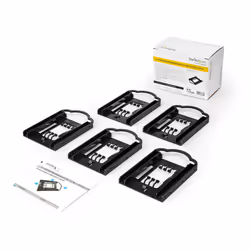 StarTech.com 5 Pack - 2.5” SDD/HDD Mounting Bracket for 3.5 Drive Bay - Additional view 6