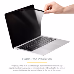 StarTech.com Laptop Privacy Screen for 13 inch MacBook Pro & MacBook Air - Magnetic Removable Security Filter - Blue Light Reducing Screen Protector 16:10 - Matte/Glossy - +/-30 Degree - Additional view 8