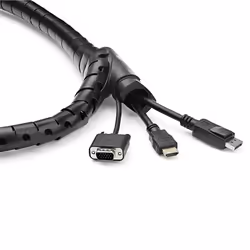 StarTech.com 1.5 m (4.9 ft.) Cable-Management Sleeve - Spiral - 25 mm (1 in.) Diameter - Additional view 4
