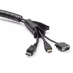 StarTech.com 1.5 m (4.9 ft.) Cable-Management Sleeve - Spiral - 25 mm (1 in.) Diameter - Additional view 5