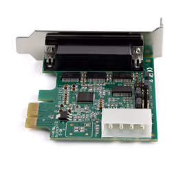 StarTech.com 4-port PCI Express RS232 Serial Adapter Card - PCIe RS232 Serial Host Controller Card - PCIe to Serial DB9 - 16950 UART - Low Profile Expansion Card - Windows/Linux - TAA - Additional view 5