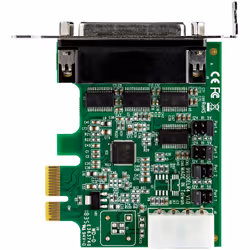 StarTech.com 4-port PCI Express RS232 Serial Adapter Card - PCIe RS232 Serial Host Controller Card - PCIe to Serial DB9 - 16950 UART - Low Profile Expansion Card - Windows/Linux - TAA - Additional view 6
