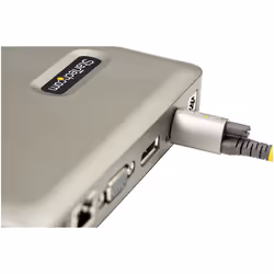 StarTech.com USB C Dock - USB-C to DisplayPort 4K 30Hz or VGA - 65W USB Power Delivery Charging - 4-Port USB 3.1 Gen 1 Hub - Universal USB-C Laptop Docking Station w/ Ethernet - Additional view 7