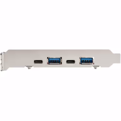 StarTech.com 4-Port USB PCIe Card - 10Gbps USB PCI Express Expansion Card w/ 2 Controllers - 2x USB-C & 2x USB-A ports (USB 3.2/3.1 Gen 2) - USB/USB-C PCI-e Card - Full Profile - Additional view 5