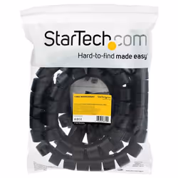 StarTech.com 2.5 m (8.2 ft.) Cable-Management Sleeve - Spiral - 45 mm (1.8 in.) Diameter - Additional view 7