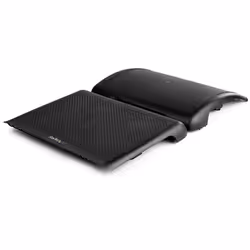 StarTech.com Ergonomic Foot Rest - Rocking Footrest w/ Cable Management/Storage - Under Desk Foot Support Stand - Comfortable Black Foot Rest for Office/Computer Workstation - Non Slip Rocker
