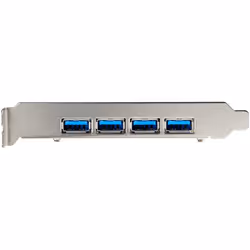StarTech.com 4-Port USB PCIe Card - 10Gbps USB 3.1/3.2 Gen 2 Type-A PCI Express Expansion Card with 2 Controllers - 4x USB-A - USB PCIe Add-On Adapter Card - Windows/Mac/Linux - Additional view 4