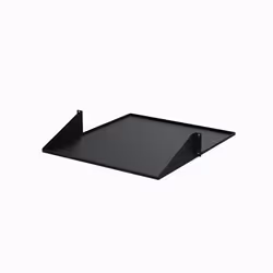 StarTech.com 2U 19" 2-Post Network Rack Shelf - 20in Deep Center Mount Cantilever Tray Rackmount Shelf for AV/Data Equipment ...