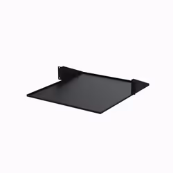 StarTech.com 2U 19" 2-Post Network Rack Shelf - 20in Deep Center Mount Cantilever Tray Rackmount Shelf for AV/Data Equipment with Cage Nuts & Screws 75lb Weight Capacity